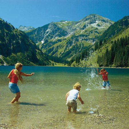 Landhaus Alpensonne Schattwald Dış mekan fotoğraf